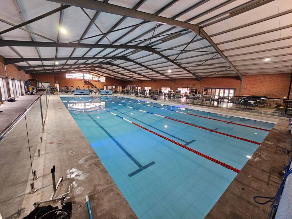 Olympic Pool Construction- Johan Portwig Centre