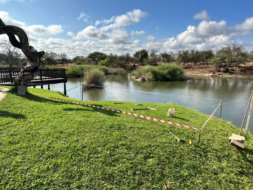 Pool Construction at Anaboom Lodge